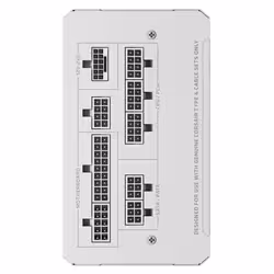 Corsair RM Series RM1000e alimentatore per computer 1000 W 24-pin ATX ATX Bianco - Vista aggiuntiva 3