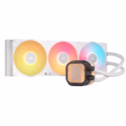 Corsair iCUE LINK TITAN 360 RX LCD Processore Raffreddatore d'aria 12 cm Bianco 1 pz - Vista aggiuntiva 6