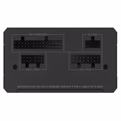 Corsair RM650e alimentatore per computer 650 W 24-pin ATX ATX Nero - Vista aggiuntiva 4