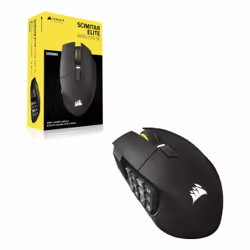 Corsair Scimitar Elite Wireless SE mouse Gaming Mano destra RF senza fili + Bluetooth Ottico 33000 DPI