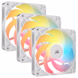 Corsair RS120-R ARGB, Ventilatore, 12 cm, 420 Giri/min, 2100 Giri/min, Bianco