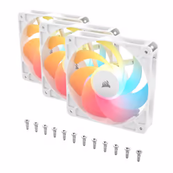 Corsair RS120-R ARGB Case per computer Ventilatore 12 cm Bianco 3 pz