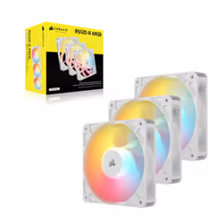 Corsair RS120-R ARGB Case per computer Ventilatore 12 cm Bianco 3 pz - Vista aggiuntiva 4