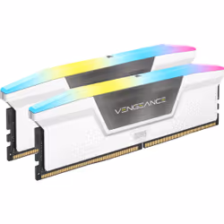 Corsair Vengeance RGB CMH32GX5M2B6000Z30W, 32 GB, 2 x 16 GB, DDR5, 6000 MHz, 288-pin DIMM