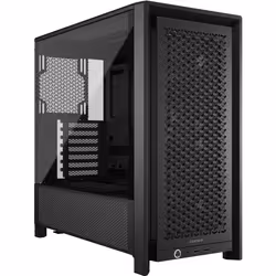 Corsair FRAME 4000D RS, Midi Tower, PC, Nero, ATX, EATX, micro ATX, Mini-ITX, Plastica, Acciaio, Vetro temperato, Gaming