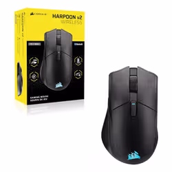 Corsair HARPOON v2 mouse Gaming Ambidestro Bluetooth + USB Type-C Ottico - Vista aggiuntiva 2