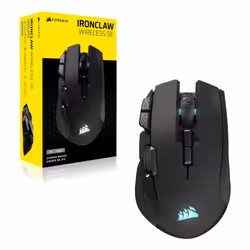 Corsair IRONCLAW WIRELESS SE mouse Gaming Mano destra RF Wireless + Bluetooth + USB Type-C Ottico 26000 DPI - Vista aggiuntiva 2