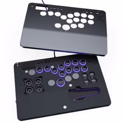PDP Victrix Pro KO Leverless Fight Stick Grigio USB Fight-stick PC, PlayStation 4, PlayStation 5 - Vista aggiuntiva 5