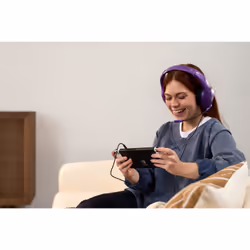 Turtle Beach Airlite Fit Auricolare Cablato A Padiglione Gaming Nero, Viola - Vista aggiuntiva 8