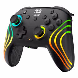 Turtle Beach Afterglow Nero Controller da gaming RGB wireless con licenza ufficiale per Nintendo Switch 2 - Vista aggiuntiva 4