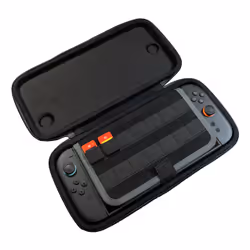Turtle Beach TBA-8203-85 custodia per console portatile Valigia da viaggio Nintendo EVA (Acetato del vinile dell'etilene), Poliestere, Poliuretano termoplastico (TPU) Nero, Antracite - Vista aggiuntiva 4