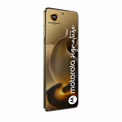 Motorola signature 17,2 cm (6.78") Doppia SIM Android 16.0 5G USB tipo-C 16 GB 512 GB 5200 mAh Oro - Vista aggiuntiva 4