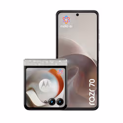Motorola razr 70 17,5 cm (6.9") Doppia SIM Android 16.0 5G USB tipo-C 8 GB 256 GB 4800 mAh Bianco - Vista aggiuntiva 2