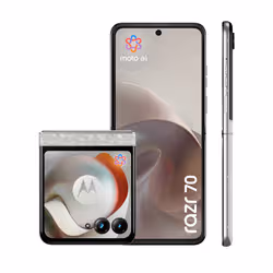 Motorola razr 70 17,5 cm (6.9") Doppia SIM Android 16.0 5G USB tipo-C 8 GB 256 GB 4800 mAh Bianco - Vista aggiuntiva 3