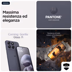 Motorola moto g67 17,3 cm (6.8") Dual SIM ibrida Android 16.0 5G USB tipo-C 4 GB 128 GB 5200 mAh Grigio - Vista aggiuntiva 3
