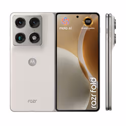 Motorola razr fold 20,6 cm (8.09") Doppia SIM Android 16.0 5G USB tipo-C 16 GB 512 GB 6000 mAh Bianco - Vista aggiuntiva 2