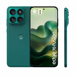 Motorola edge 70 fusion 17,2 cm (6.78") Doppia SIM Android 16.0 5G USB tipo-C 8 GB 256 GB 5200 mAh Verde - Vista aggiuntiva 2