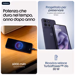 Motorola moto g17 power 17,1 cm (6.72") Dual SIM ibrida Android 15 USB tipo-C 8 GB 256 GB 6000 mAh Viola - Vista aggiuntiva 6