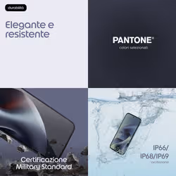 Motorola moto g87 17,2 cm (6.78") Dual SIM ibrida Android 16.0 5G USB tipo-C 12 GB 256 GB 5200 mAh Grigio - Vista aggiuntiva 8