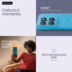 Motorola moto g87 17,2 cm (6.78") Dual SIM ibrida Android 16.0 5G USB tipo-C 12 GB 256 GB 5200 mAh Blu - Vista aggiuntiva 6