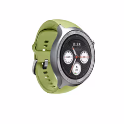 Motorola Moto Watch Orologio sportivo 47 mm Argento GPS cinturino silicone Verde - Vista aggiuntiva 2