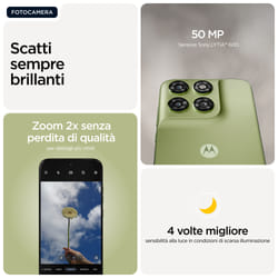 Motorola moto g67 17,3 cm (6.8") Dual SIM ibrida Android 16.0 5G USB tipo-C 4 GB 256 GB 5200 mAh Verde