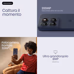 Motorola moto g87 17,2 cm (6.78") Dual SIM ibrida Android 16.0 5G USB tipo-C 8 GB 256 GB 5200 mAh Grigio - Vista aggiuntiva 6