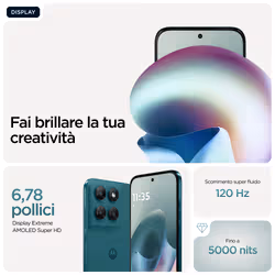 Motorola moto g77 17,3 cm (6.8") Dual SIM ibrida Android 16.0 5G USB tipo-C 8 GB 256 GB 5200 mAh Verde - Vista aggiuntiva 8