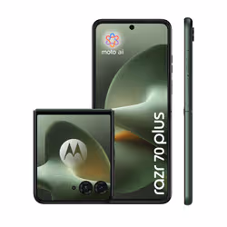 Motorola razr 70 plus 17,5 cm (6.9") Doppia SIM Android 16.0 5G USB tipo-C 12 GB 512 GB 4500 mAh Verde scuro - Vista aggiuntiva 3