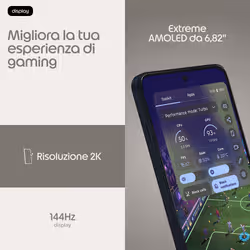 Motorola edge 70 max 17,3 cm (6.82") Doppia SIM Android 16.0 5G USB tipo-C 8 GB 256 GB 7100 mAh Grigio - Vista aggiuntiva 7