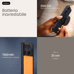 Motorola edge 70 max 17,3 cm (6.82") Doppia SIM Android 16.0 5G USB tipo-C 8 GB 256 GB 7100 mAh Grigio - Vista aggiuntiva 8