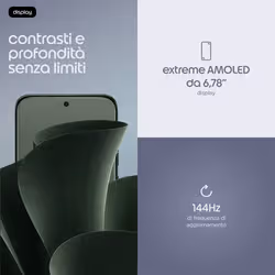 Motorola edge plus 70 Smartphone 256 GB 8 GB RAM Verde scuro 5G - Vista aggiuntiva 8