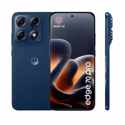Motorola edge 70 pro 17,2 cm (6.78") Doppia SIM Android 16.0 5G USB tipo-C 8 GB 256 GB 6500 mAh Blu scuro - Vista aggiuntiva 2