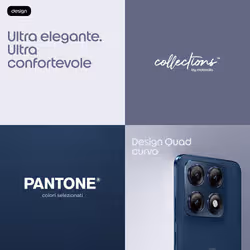 Motorola edge 70 pro 17,2 cm (6.78") Doppia SIM Android 16.0 5G USB tipo-C 8 GB 256 GB 6500 mAh Blu scuro - Vista aggiuntiva 6