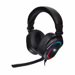 Thermaltake ARGENT H5 RGB Auricolare Cablato A Padiglione Gaming Nero - Vista aggiuntiva 3