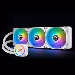 Thermaltake TH360 ARGB Sync Snow Edition Processore Raffreddatore di liquidi tutto in uno 12 cm Bianco - Vista aggiuntiva 7