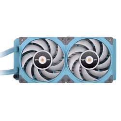 Thermaltake CL-W319-PL12TQ-A sistema di raffreddamento per computer Processore Raffreddatore di liquidi tutto in uno 12 cm Turchese 1 pz - Vista aggiuntiva 4