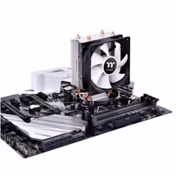 Thermaltake Contac 9 SE Processore Raffreddatore d'aria 9,2 cm Nero, Bianco - Vista aggiuntiva 6