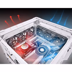 Thermaltake SWAFAN GT12 Case per computer Raffreddatore d'aria 12 cm Nero 3 pz - Vista aggiuntiva 5