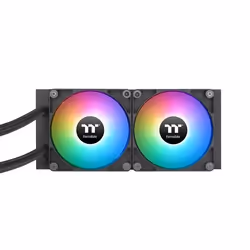 Thermaltake TT TH240 ARGB Processore Raffreddatore di liquidi tutto in uno 12 cm Nero 1 pz - Vista aggiuntiva 4