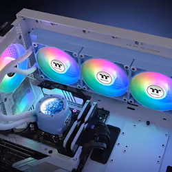 Thermaltake TH360 V2 Ultra ARGB Processore Raffreddatore di liquidi tutto in uno 12 cm Blu - Vista aggiuntiva 7