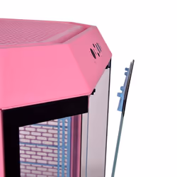 Thermaltake 300 Bubble Pink Micro Tower Rosa - Vista aggiuntiva 6