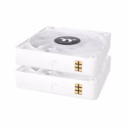 Thermaltake CL-F190-PL12SW-A sistema di raffreddamento per computer Case per computer Ventilatore 12 cm Bianco 3 pz - Vista aggiuntiva 4