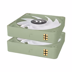 Thermaltake CL-F196-PL12MG-A sistema di raffreddamento per computer Case per computer Ventilatore 12 cm Verde 3 pz - Vista aggiuntiva 4