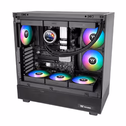Thermaltake CL-F193-PL14SW-A sistema di raffreddamento per computer Case per computer Ventilatore 14 cm Nero 3 pz - Vista aggiuntiva 6