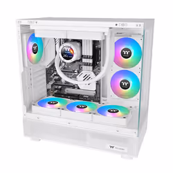 Thermaltake CL-F195-PL14SW-A sistema di raffreddamento per computer Case per computer Ventilatore 14 cm Bianco 3 pz - Vista aggiuntiva 6