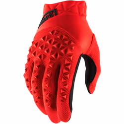 100% Airmatic Guanti da giovinezza, rosso, dimensione XL