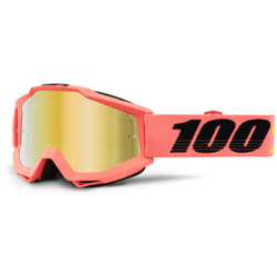 100% Accuri Extra Rogen Occhiali da motocross, giallo per uomo