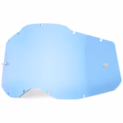 100% Racecraft II/Accuri II/ Strata II Lente Replacemant, blu per uomo