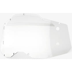 100% Forecast Racecraft II/Accuri II/Strata II Lente Replacemant, trasparente per uomo
